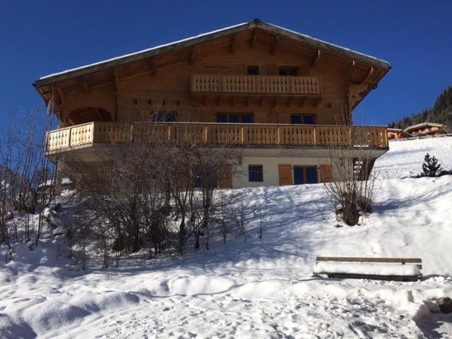 Chalet Nicole La Cote d'Arbroz ภายนอก รูปภาพ